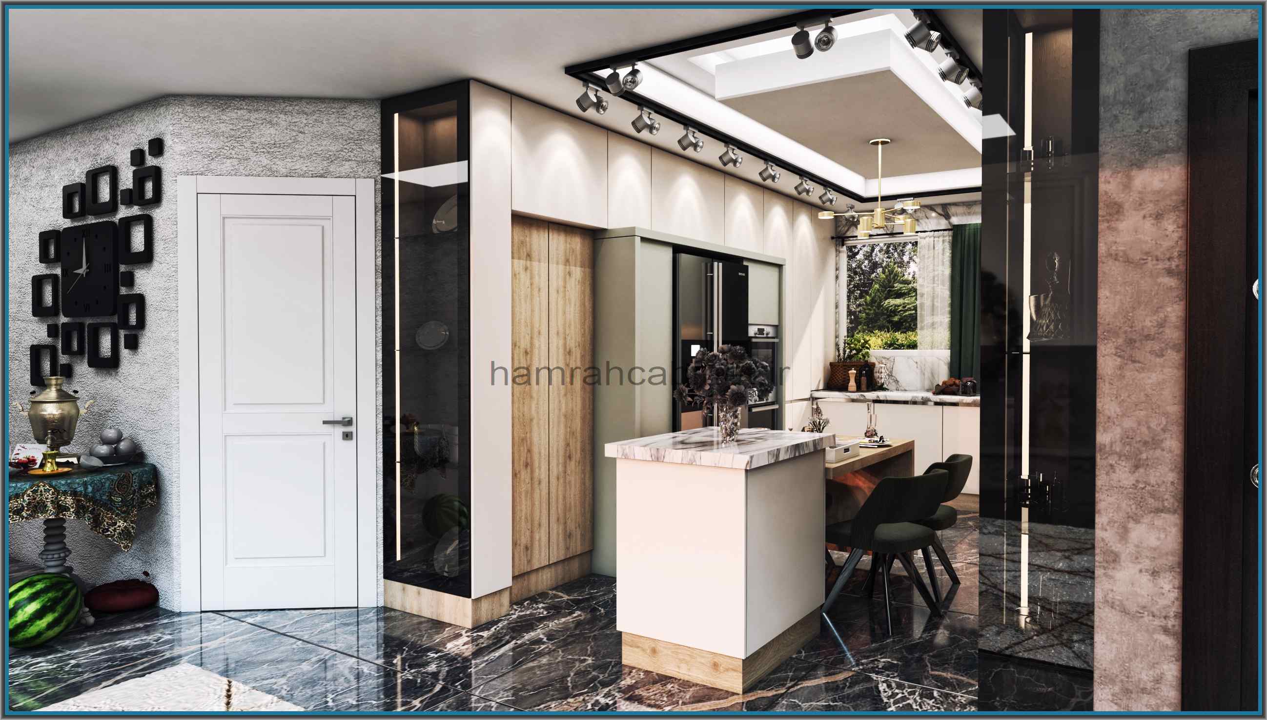 کابینت مدرن ژورنالی90